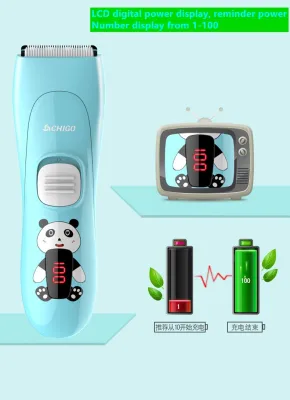 *SG seller* Intelligent Hair Clipper Rechargeable Hair Clipper Cordless Hair Trimmer Electric Hair Cutter Shaver Grooming for Baby,K