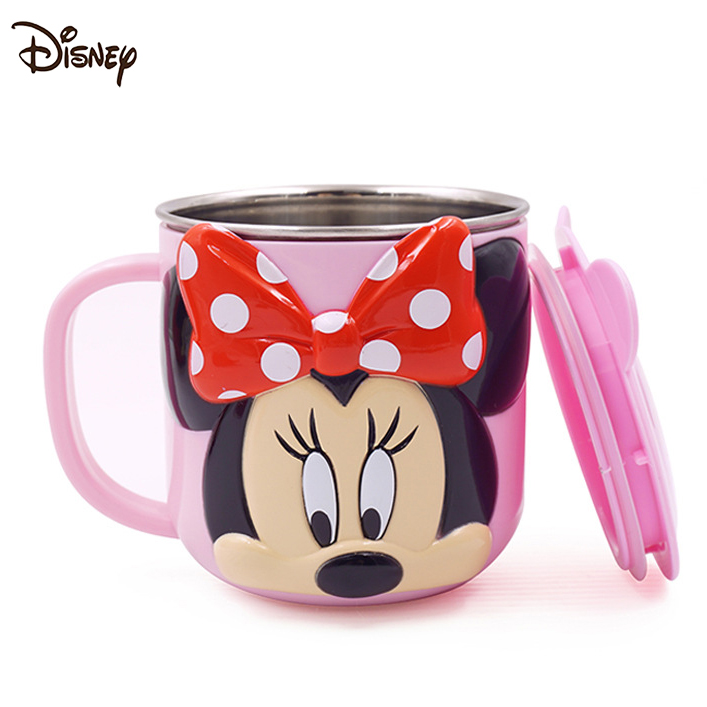 Disney Cartoon Kids 316 Stainless Steel 300ml Water Cup Toddler Milk