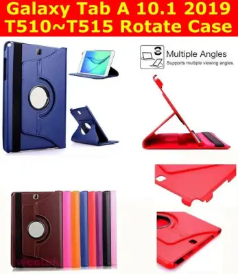 Galaxy Tab A 10.1 2019 Case Cover 360 Degrees Rotating Stand Case for Samsung Galaxy Tab A 10.1 2019 (T510/T515) 10.1 Inch Tablet