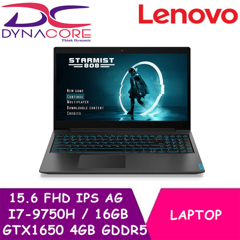 DYNACORE - LENOVO L340-15IRH Gaming 15.6 FHD IPS AG (250Nits - 60 GHz) / I7-9750H / 16GB DDR4 / 1TB M2 NVME SSD / NVIDIA GTX 1650 4GB GDDR5 / WIN 10
