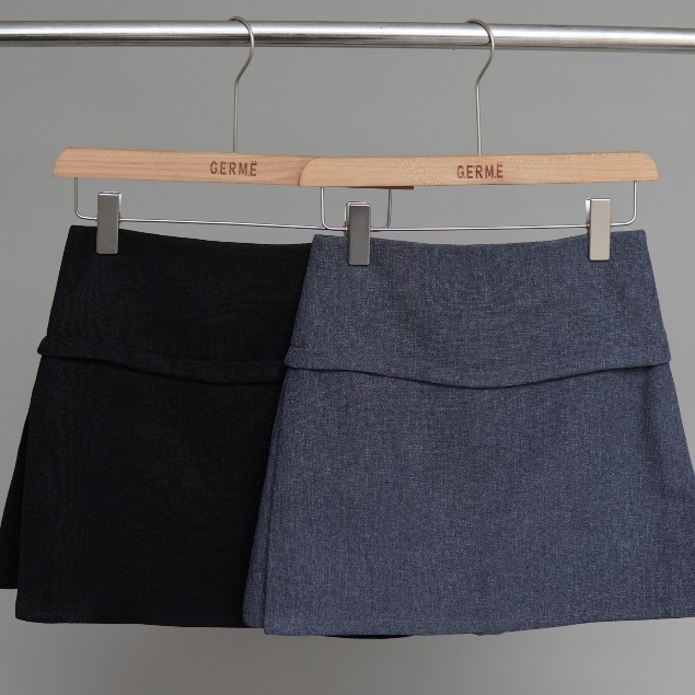 Chân váy xếp ly Mona Dress dáng A, Chân váy nữ chất chéo hàn mềm mịn thoải mái tôn dáng VVND022401 thiết kế By Germe