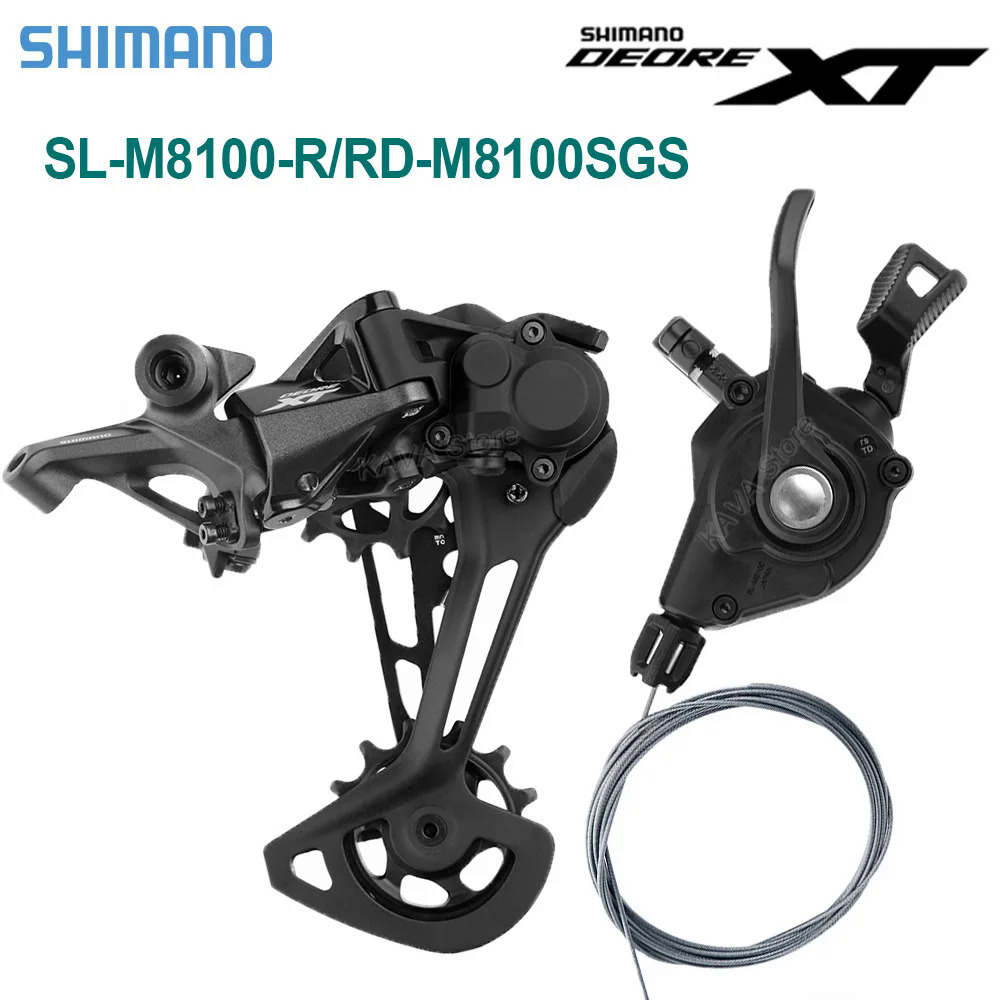 Shimano Deore 12 S XT m8100 Shifter Derailleur SLX M7100 12 tốc độ phía sau Derailleur m6100 RD MTB 12V Groupset xe đạp leo núi SL RD
