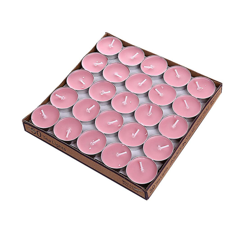 Store Age [1Box] Unscented Candle | Tealight Small Candle Tea Lights Small Candle - READY STOCK