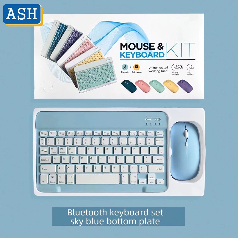  Ash cho máy tính bảng Xiaomi Pad 6 Pro 11inch 2023 cho Redmi Pad SE 11 5 5 Pro 6 Max cho Redmi Pad 10.61inch xách tay không dây sạc lại được 10 inch chuột bàn phím bluetooth 