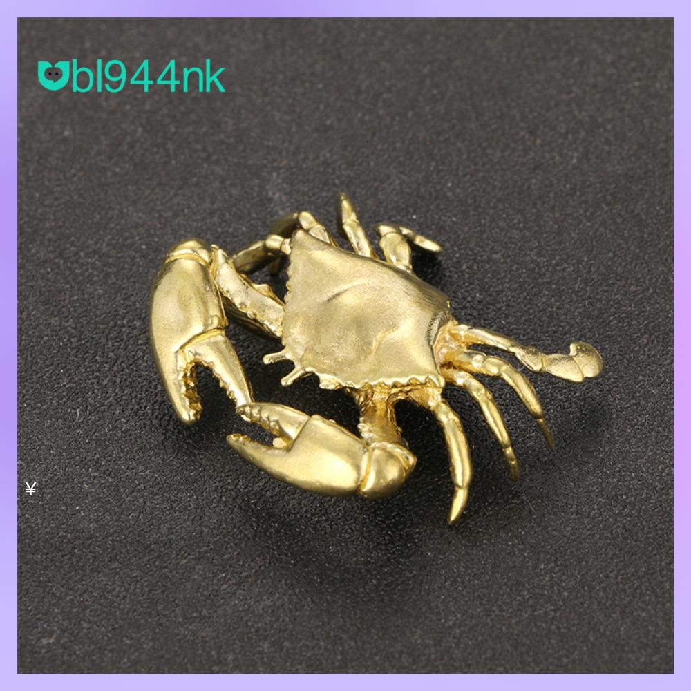 UBL944NK Vàng Tượng cua nhỏ Cua Đồng thau Trang trí hình con cua Thẩm mỹ Tượng cua Nhà