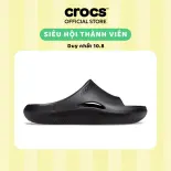 Dép Quai Ngang Unisex Crocs Mellow - Black - 208392-001