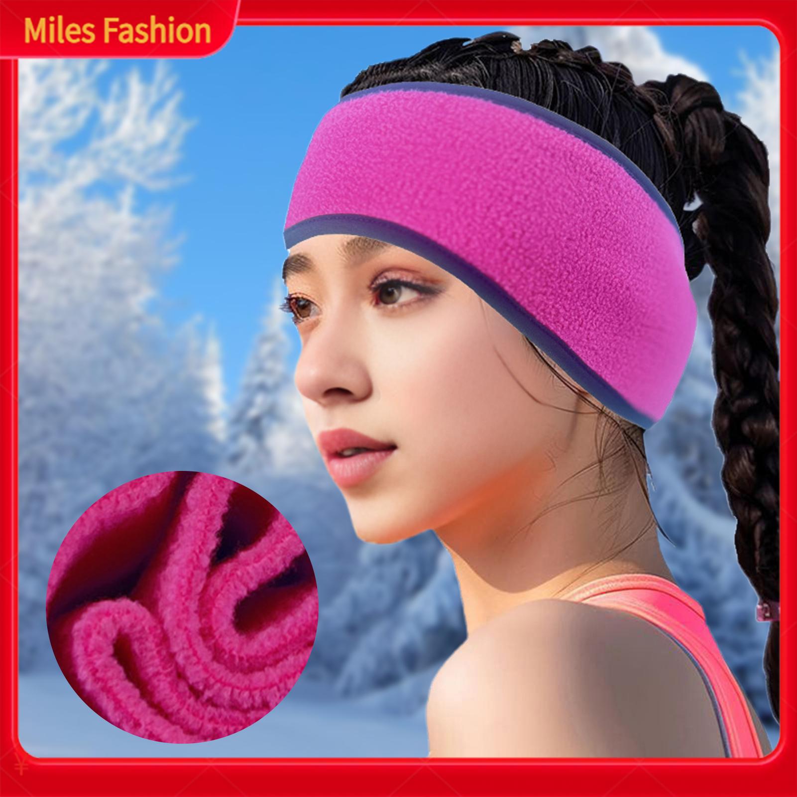 Bông Chụp Tai Mùa Đông thời tiết lạnh Đồ giữ ấm tai ấm cúng mùa đông chạy bộ headband với earmuffs cho các hoạt động ngoài trời chống trượt độ co giãn cao chạy Phụ kiện cho du lịch