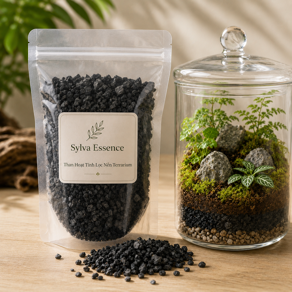 Than Hoạt Tính Lọc Nền Terrarium