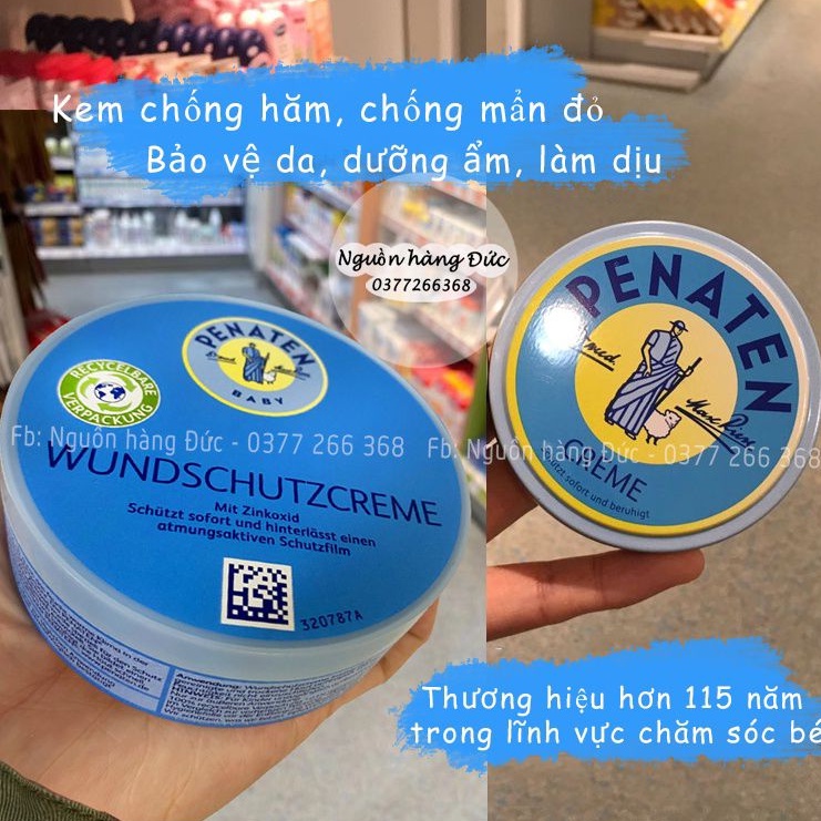 [Mẫu mới] Kem chống hăm Penaten Đức [Đủ bill] - SẢN PHẨM ĐƯỢC SHOP CHỌN LỌC RẤT KĨ, HÀNG HÓA ĐẢM BẢO, ĐƯỢC YÊU THÍCH TRÊN THỊ TRƯỜNG, MỜI KHÁCH YÊU ỦNG HỘ, TRẢI NGHIỆM VÀ CHO SHOP ĐÁNH GIÁ