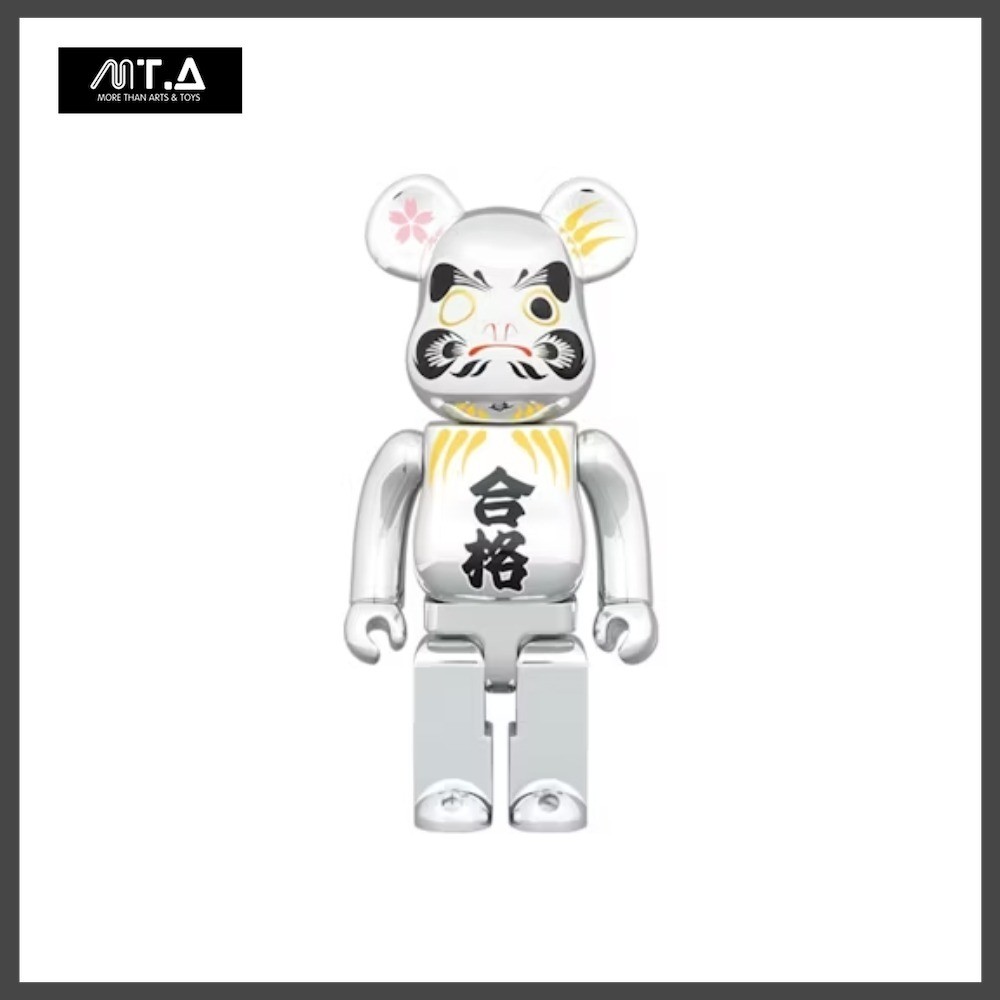 พร้อมส่ง🇹🇭 MTA. Bearbrick Bodhidharma Passed 400% Silver Plated ราคา 21,451 บาท*ส่งฟรี