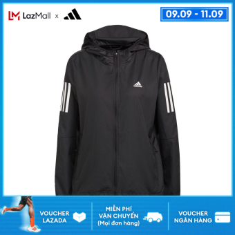 adidas Chạy Áo Gió Chạy Bộ Có Mũ Own the Run Nữ Đen H59271