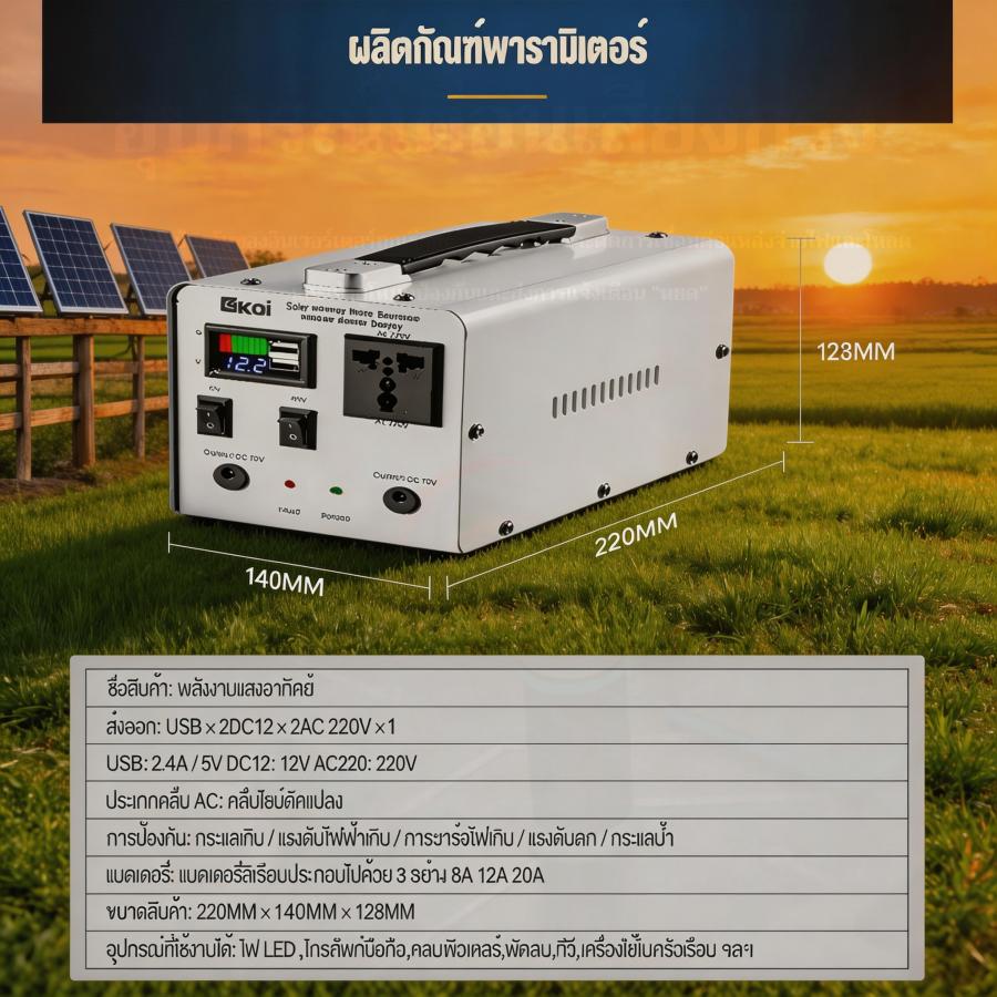 พาวเวอร์ซัพพลาย แหล่งจ่ายไฟคอมพิวเตอร์ UiiWell การจัดเก็บพลังงาน, กลางแจ้ง, ธนาคารพลังงาน, มัลติฟังก์ชั่น, พลังงาน, แบบพกพา, แคมป์ปิ้ง, กลางแจ้ง เครื่องกำเนิดไฟฟ้าแบบพกพา ราคา 2,059 บาท*ส่งฟรี