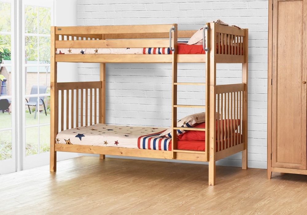 Tomato KidZ เตียง2ชั้น รุ่น Youth bunk | ติดตั้งฟรีในกทมและปริมณฑล |เตียงไม้จริง| นอนได้ตั้งแต่เด็กจนโต ราคา 21,900 บาท*ส่งฟรี