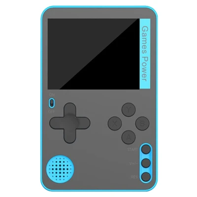Retro Mini Handheld Game Console 2.4-Inch Soft Screen Portable Ultra-Thin Rechargeable Gamepad Built-in 500 Games
