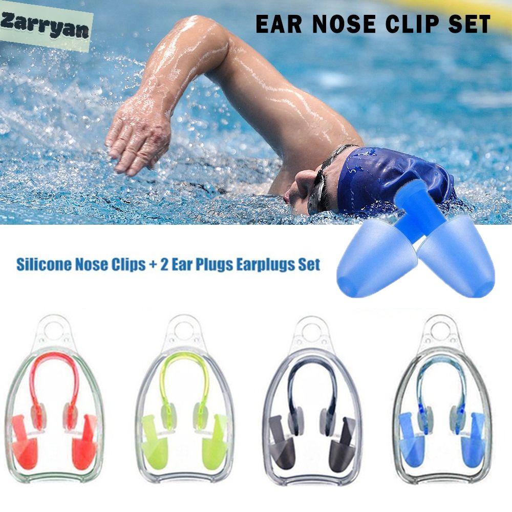 ZARRYAN Portable Water Sports Pool Accessories with Box Ear Plug Nose Clip
