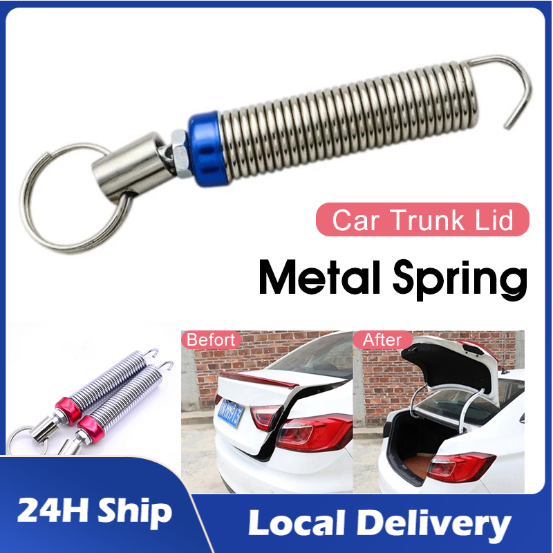 car Trunk lid Spring,2pcs Metal General Trunk Spring Lifting Device Trunk  Spring Lifting Device for Cars Trunk Spring Tool Trunk Spring Lifter(biue)