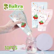 Baltra Milk Powder Storage Bag 30pcs Portable Milk Powder Storage Bag 50g Anti-leakage Easy-to-Store Milk Powder Pouches