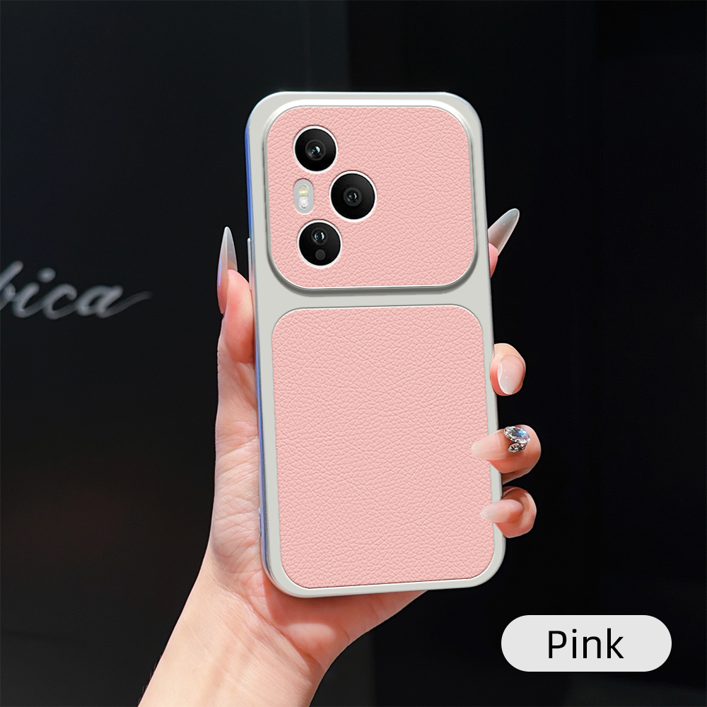 Luxury Lychee Leather Shockproof Phone Case For Honor 400 Pro Honor 400 Lite Instantly Turn Full Bumper Matte Cover - Image 2