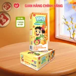 Kun Sữa trái cây Cam có Thạch thùng 48 hộp x 170ml