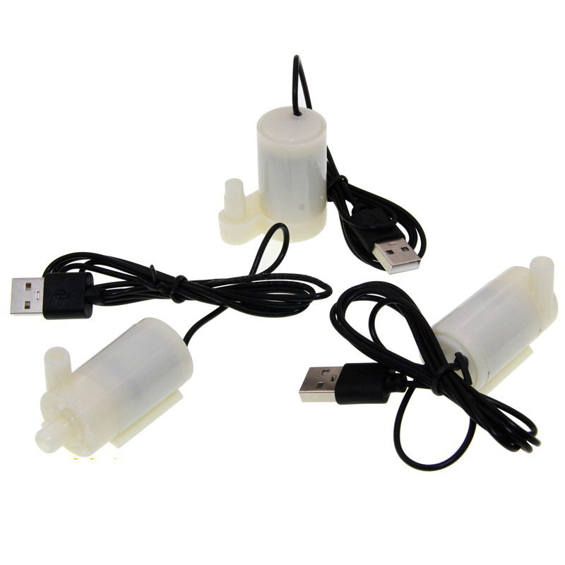 [tianjunmaoyi] Máy bơm nước mini chìm siêu nhỏ USB cho bể cá động cơ DC đài phun nước hồ cá