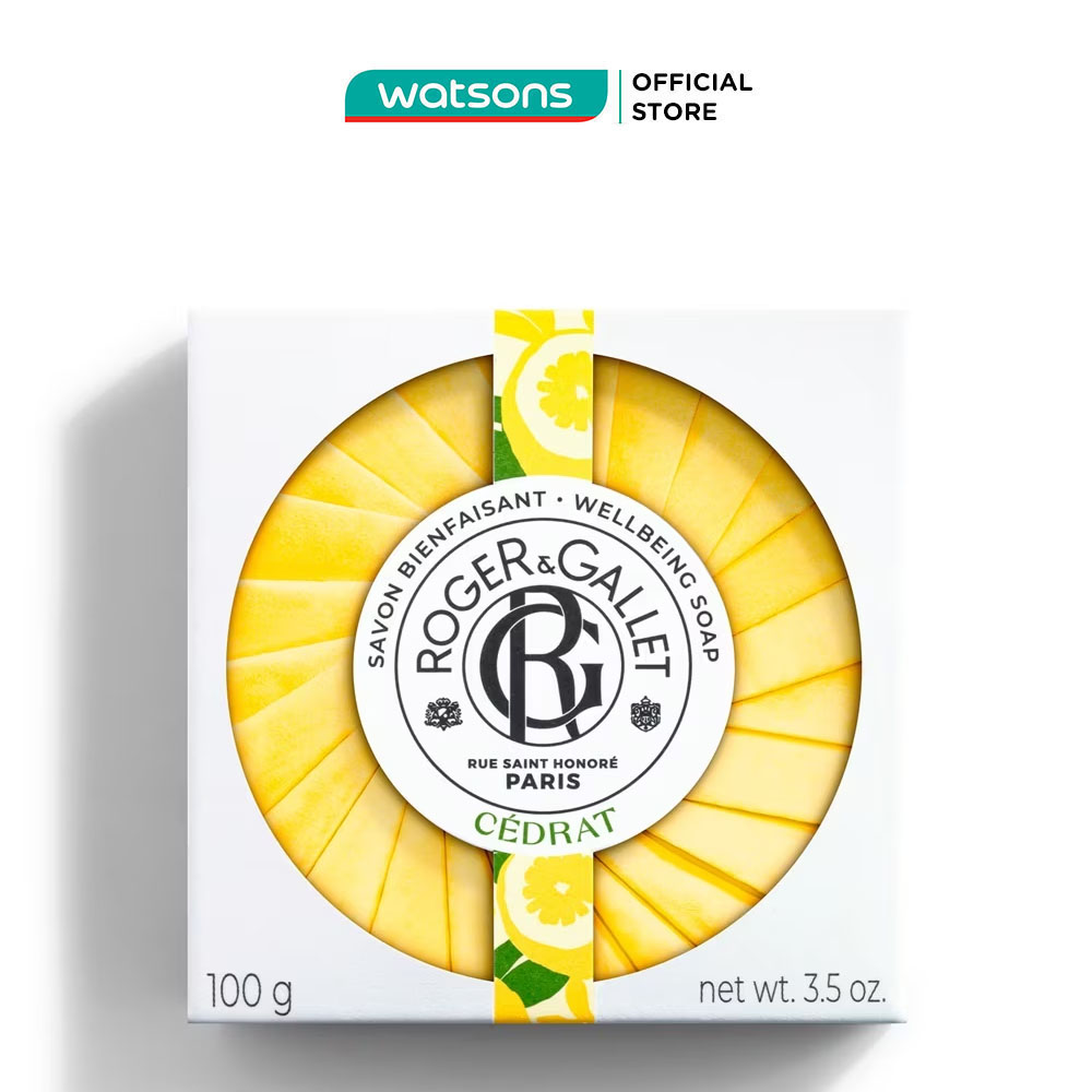 Xà Phòng Roger & Gallet Cedrat Wellbeing Soap 100g