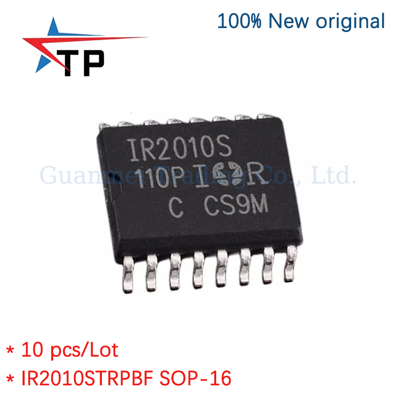 10 Pcs/Lot IR2010STRPBF IR2010S SOP-16 Bridge Driver IC