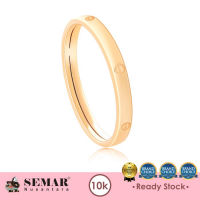 Cincin Emas Classic Charlotte Gold 10K Semar Nusantara