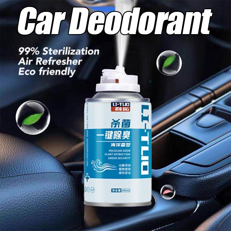 Auto Essential Antibacterial Car Spray & Air Freshener