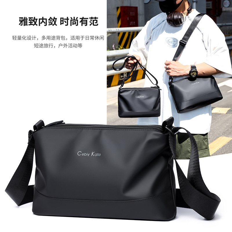 Nam bao quy đầu màng vải Crossbody 2024 mùa hè doanh nhân mới đi lại không thấm nước ngang đeo vai n