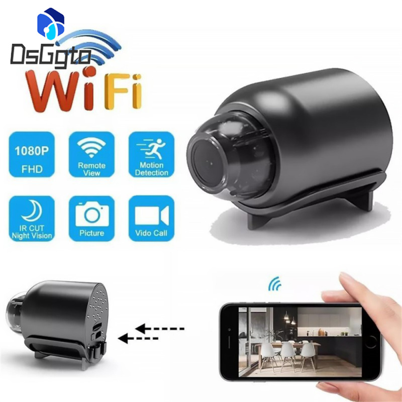 X5 Mini Camera Lightweight Portable Clear Night Vision Camera Mini Cam Video Full HD 1080P For Riding Hiking Walking Pets Home Outdoor Security Guard ราคา 253 บาท*ส่งฟรี