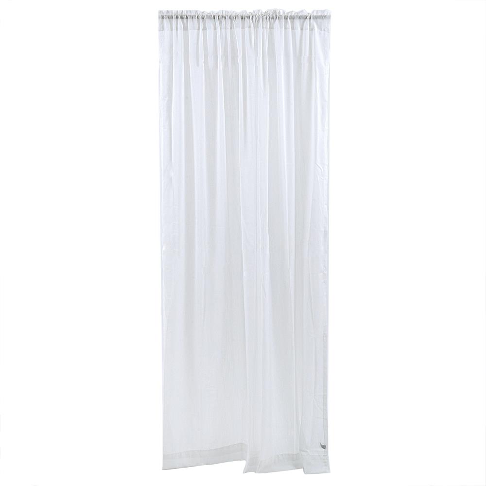 HomePro ผ้าม่านโปร่งสอดหู RAIN 160X250 ซม. สีขาว แบรนด์ HOME LIVING STYLE ราคา 699 บาท*ส่งฟรี