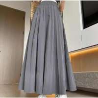 DECOSON Elastic waist High Waist Square Pants Wide Leg Trousers Wilmakan Womenswear Bottom #99015 #Womens Plus Size