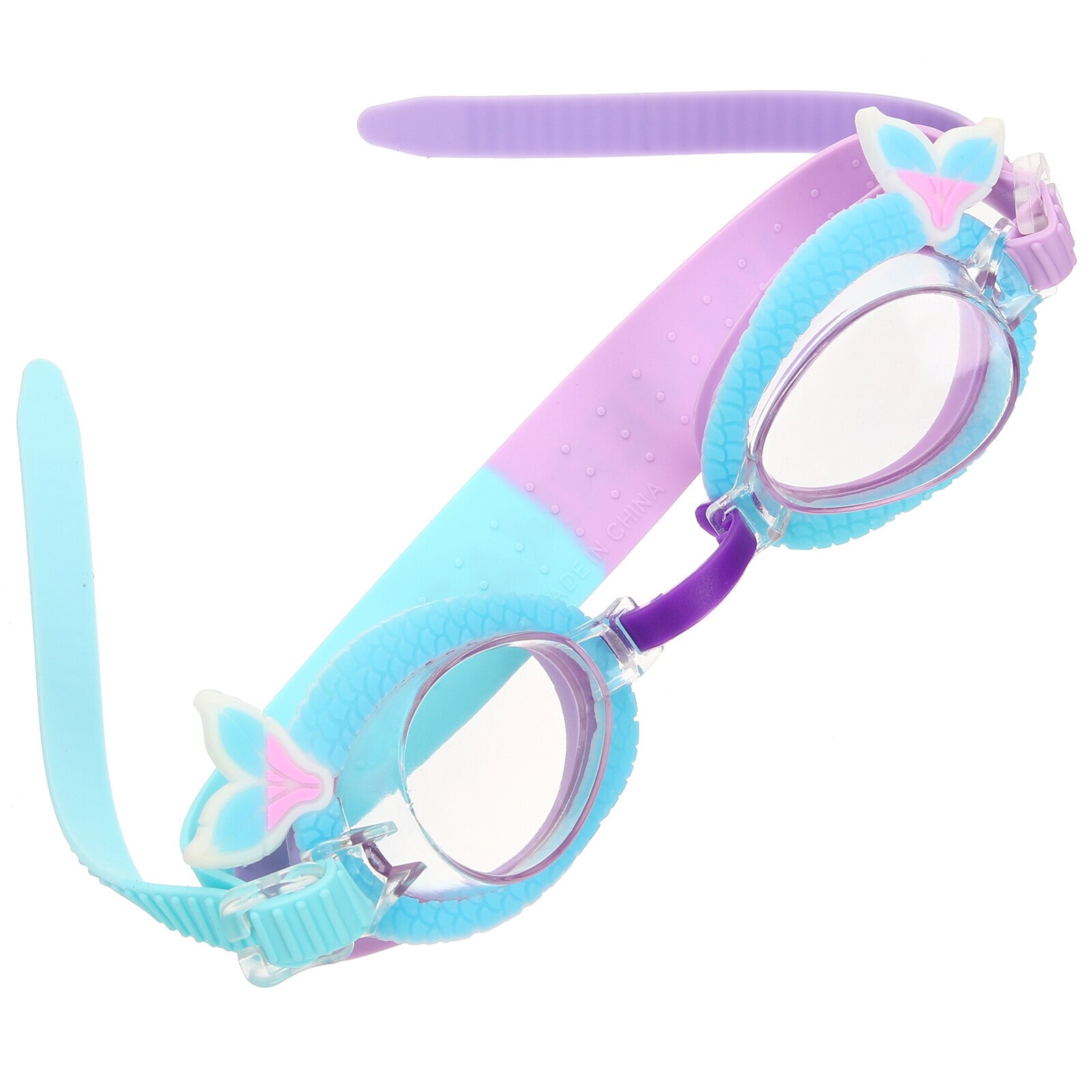 Mermaid Goggles Anti-Fog Swimming Lovely Silicone Children Kids Adorable