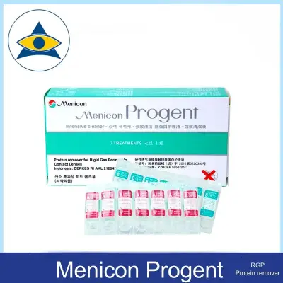 Menicon Progent Protein Remover RGP hard lens solution