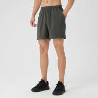 Decathlon Mens Cardio Fitness / Running Shorts Blue Black Khaki