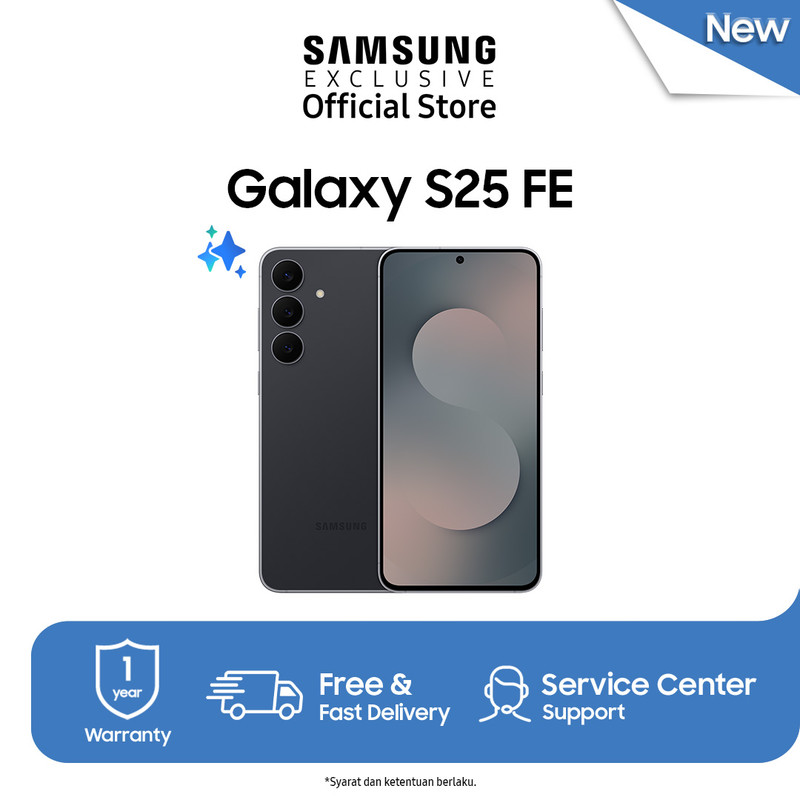 [Upgrade from 128Gb] Samsung Galaxy S25 Fe 8/256GB - Jetblack | Ai Smartphone | Galaxy Ai | 4900 Mah Giá 9,999,000 Đồng*Miễn phí vận chuyển