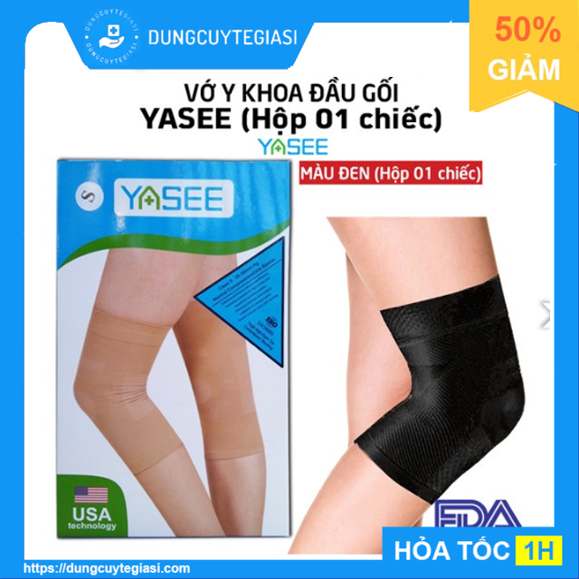 Vớ y khoa đầu gối yasee | tất suy giãn tĩnh mạch