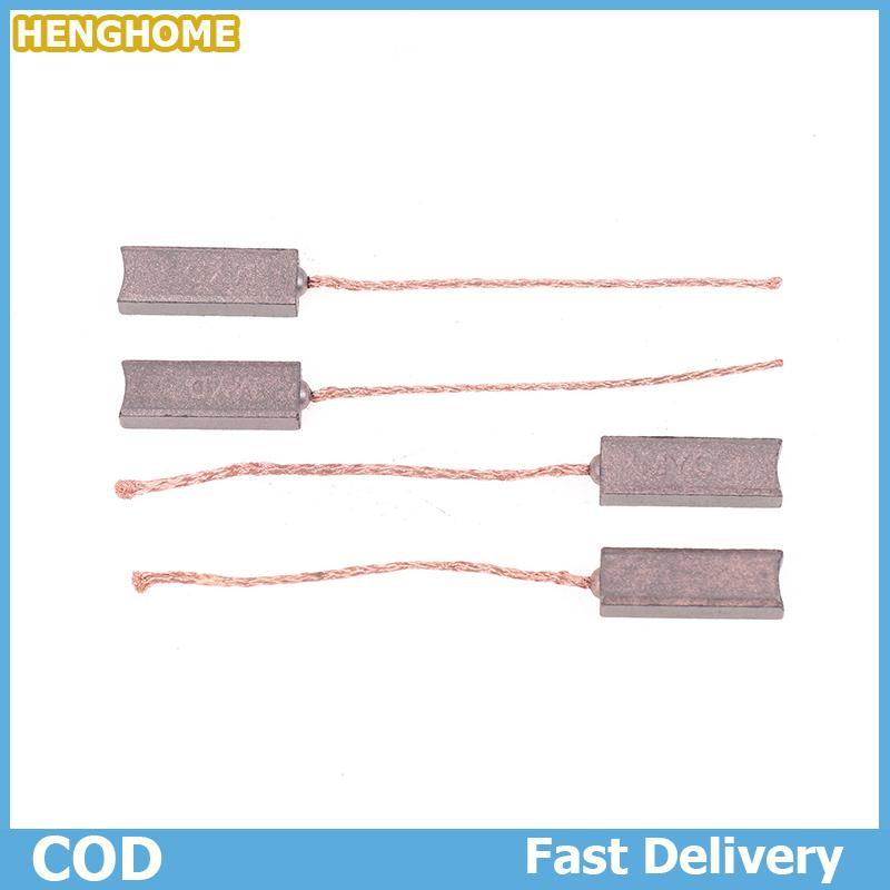 HENGHOME 10PCS 4.5X6.5X20mm High Copper Generator Carbon Brushes Alternator Regulator For BYD Mitsubishi
