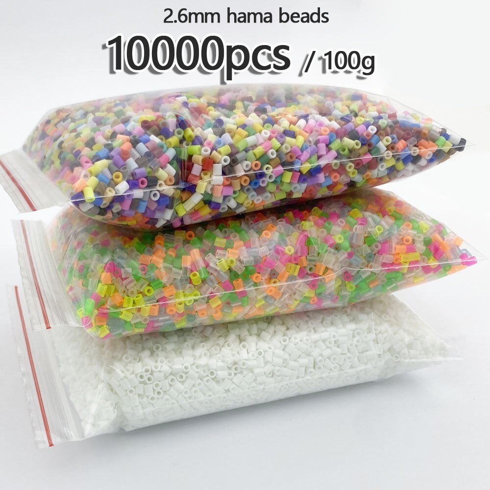 2.6mm/10000pcs bag Mini Perler Hama Beads Iron Magnetic Beads for