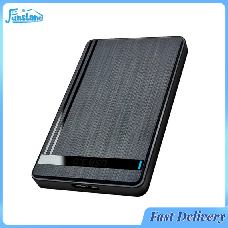 FunsLane USB3.0 SATA 5Gbps Tool Free Enclosure HDD SSD External Enclosure Adapter For Laptops Desktop Computers Phones