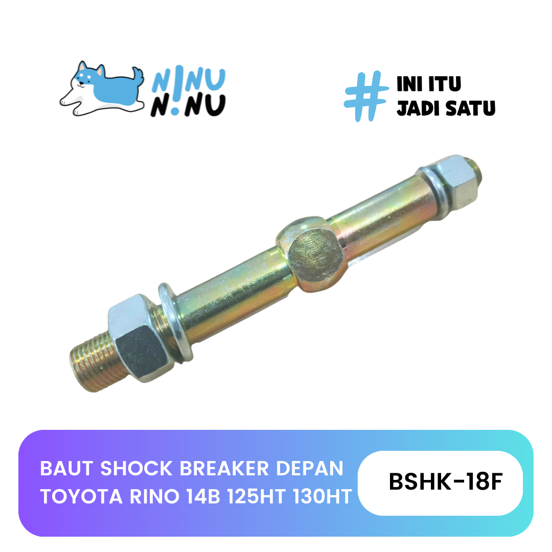 Toyota Rino 14B 125Ht 130Ht Front Shock Breaker Bolt Harga 29,787 rupiah*Gratis Ongkir