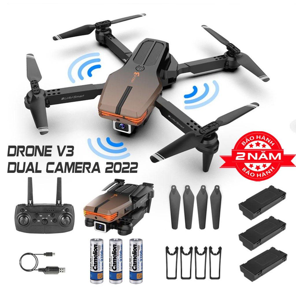 Máy bay flycam giá rẻ, Drone mini camera 4k truyền ảnh trực tiếp