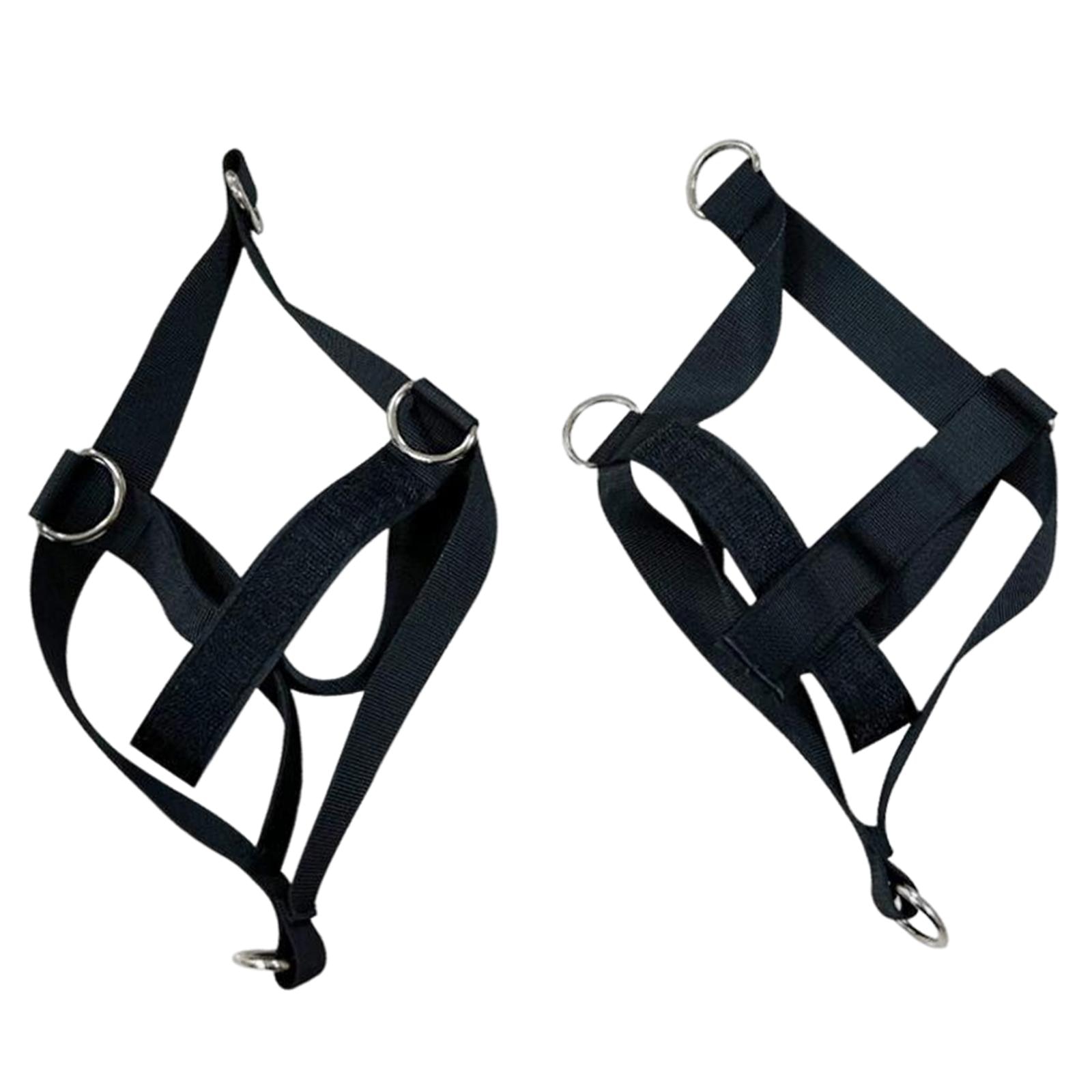 2x Ankle Strap 4 Gym Machine Attachment for Fitness Bodybuilding
