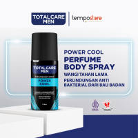 Total Care Men Perfume Body Spray Power Cool 150ml [1pcs] - Wangi Tahan Lebih Lama - Exp Date 02.2027