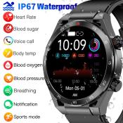 T80 Smart Watch - Huawei, Blood Glucose, Blood Pressure, Fitness Tracker