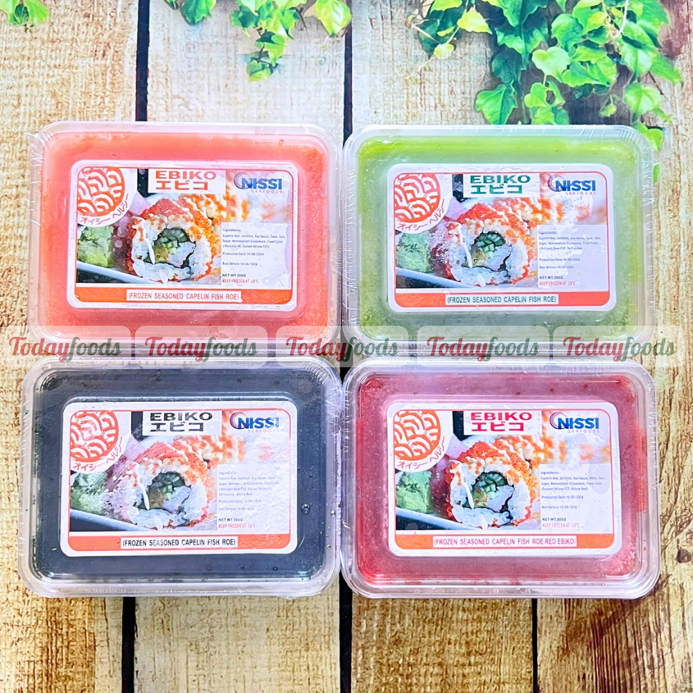 Trứng Tôm EBIKO / MASAGO (Nissi) 500G Đông Lạnh