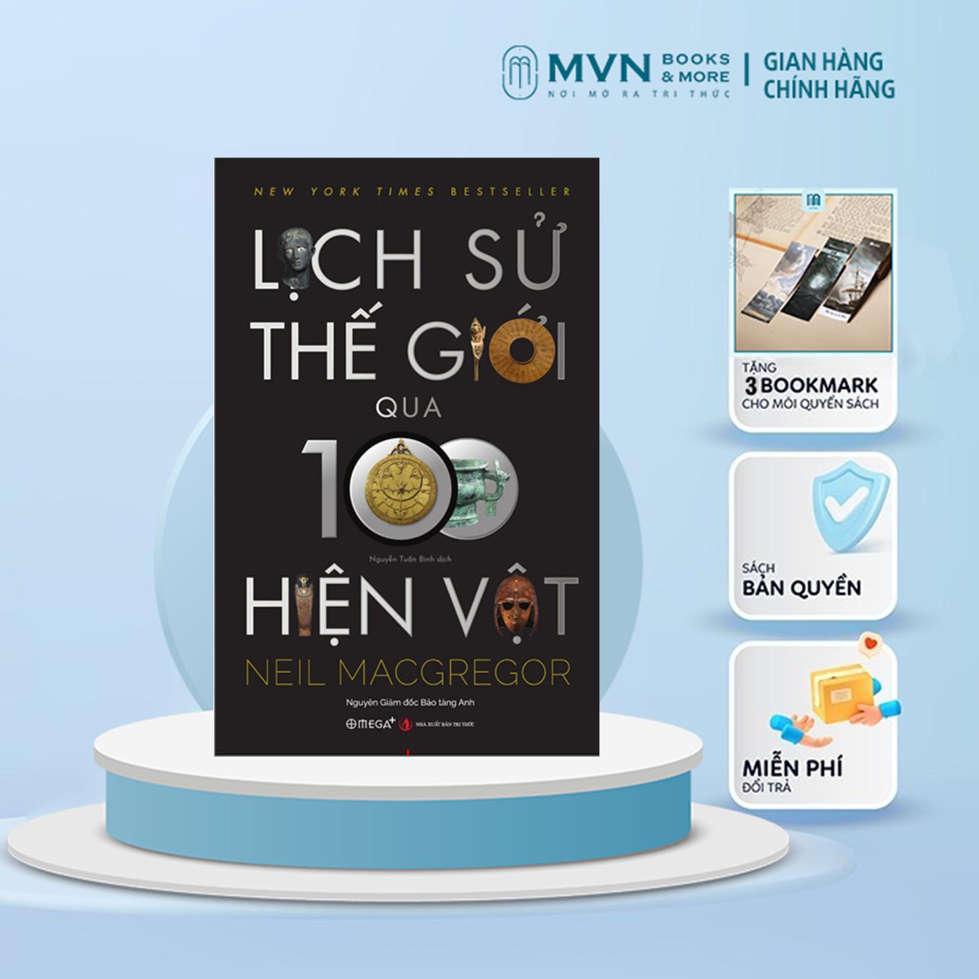 Sách - Lịch sử thế giới qua 100 hiện vật - Mvn Books