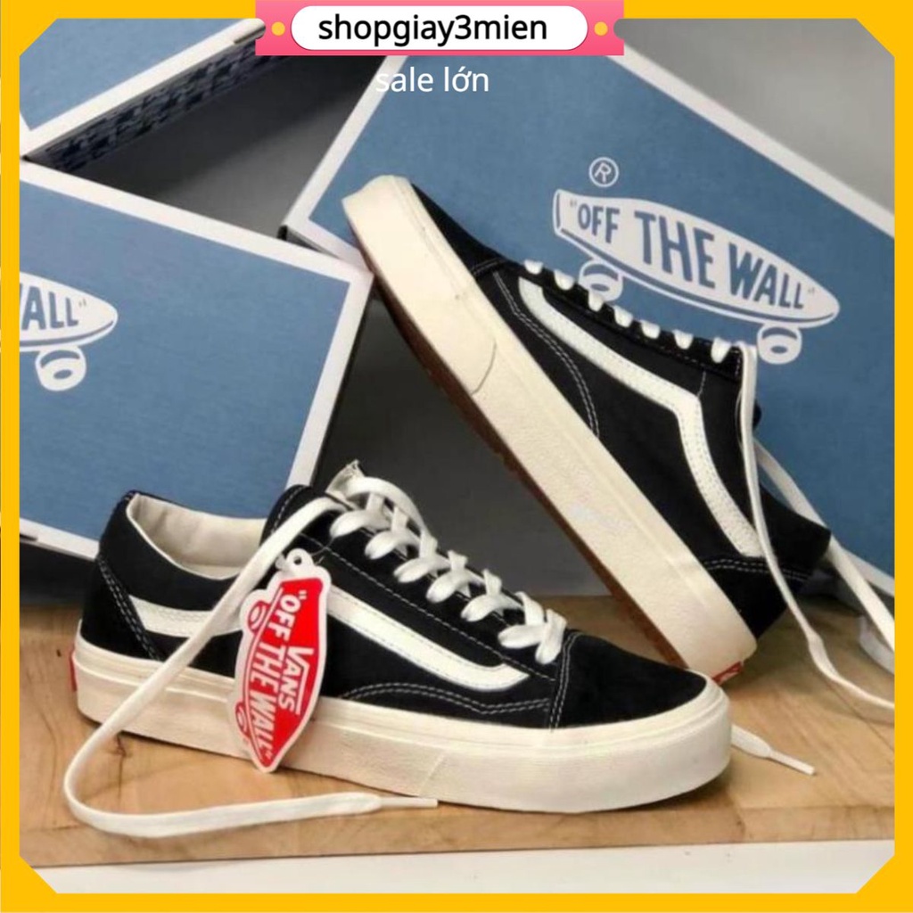 Giày old skool màu đen giày neaker nam nữ