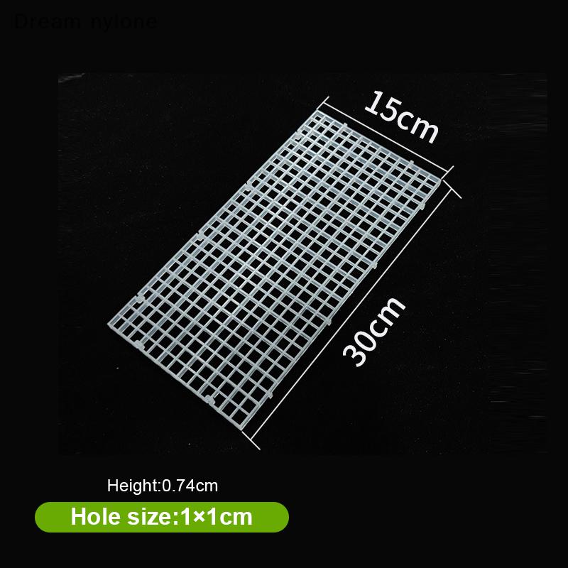 Dream nylone Có thể tháo rời spliceable Fish Tank cô lập tấm trên bìa Net dưới bộ lọc khung lưới dưới tấm lọc chia tấm - 7