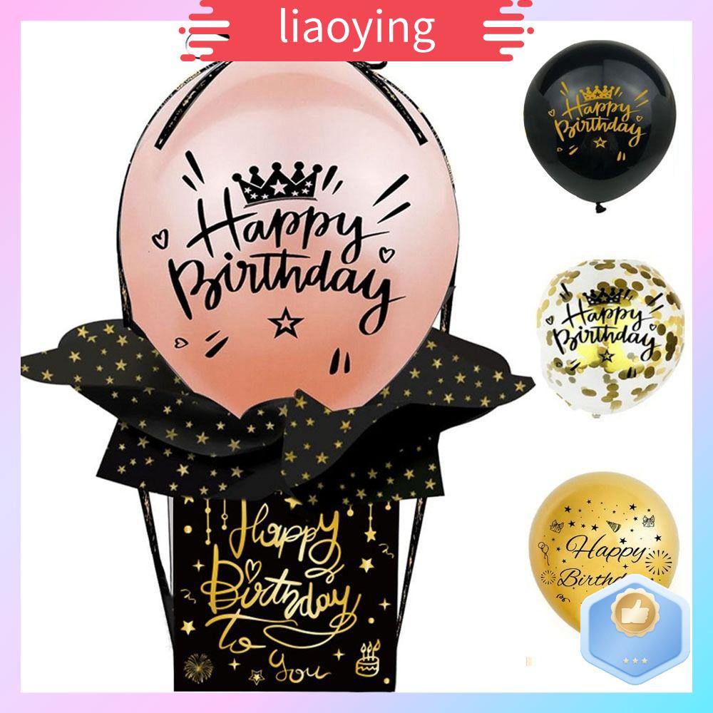 LIAOYING Bất ngờ sinh nhật Hộp đựng tiền sinh nhật Chúc mừng sinh nhật Giấy Hộp quà tặng tiền Sáng Tạo Hộp quà tiền Sinh nhật
